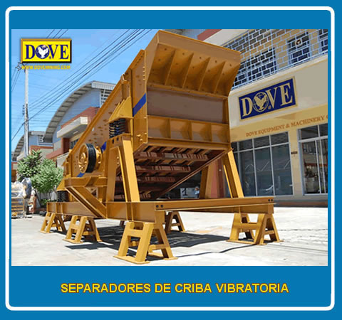 Separador de Criba Vibratoria